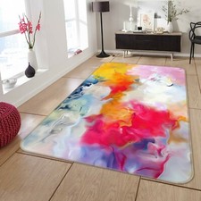 3D Color Oil Painting NAO1103 Game Rug Mat Elegant Photo Carpet Mat Fay