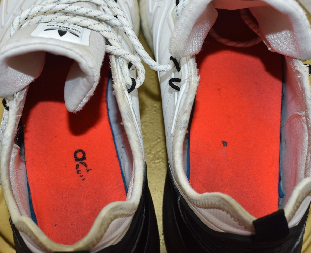 シューズ XXL Adidas Originals ZX 2K Men's Shoes Size 11.5 Boost Low White