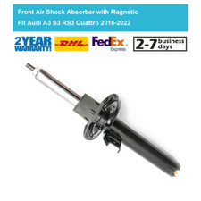 1Pcs Front Left or Right Air Shock Absorber Magnetic Fit Audi A3 S3 RS3 Quattro