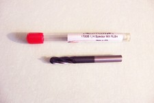 New - 1/4" 4-Flute Coated Ball Nose Carbide End Mill Imco Spector Mill 1720B