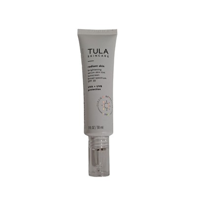 Tula Radiant Skincare Skin Tint 25 Sunscreen Broad Spectrum UVA UVB SPF 30