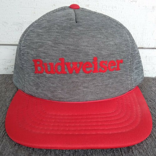 Vtg Budweiser Beer Trucker Hat Foam 