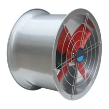 20'' Explosion-Proof Axial Fan 220V Cylinder Pipe Fan Warehouse Exhaust Fan 370W