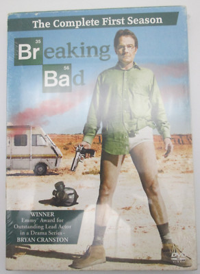 Breaking Bad: Complete First Season (DVD, 2008) NEW, ships next business day!