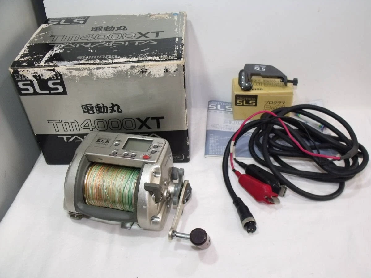 【Y4647s】 釣り道具 シマノ 電動丸 デジタナ SLS TM4000 現状/電動リール 船用 釣具