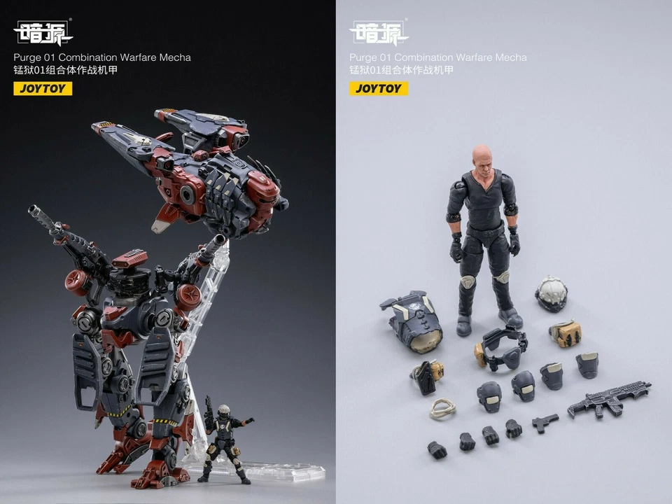 JOYTOY 1:25 Iron Wrecker Purge 01 комбинированная фигурка Меха Warfare игрушка, в наличии  - Изображение 2 из 4