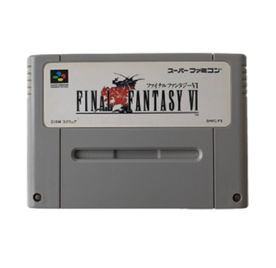 FF6 Final Fantasy Ⅵ w/Box Tested Nintendo Super Famicom SFC SNES
