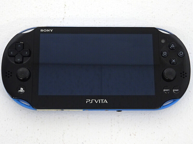 PlayStation Vita Wi-Fi Model PCH-2000 Black Blue slim Japan game