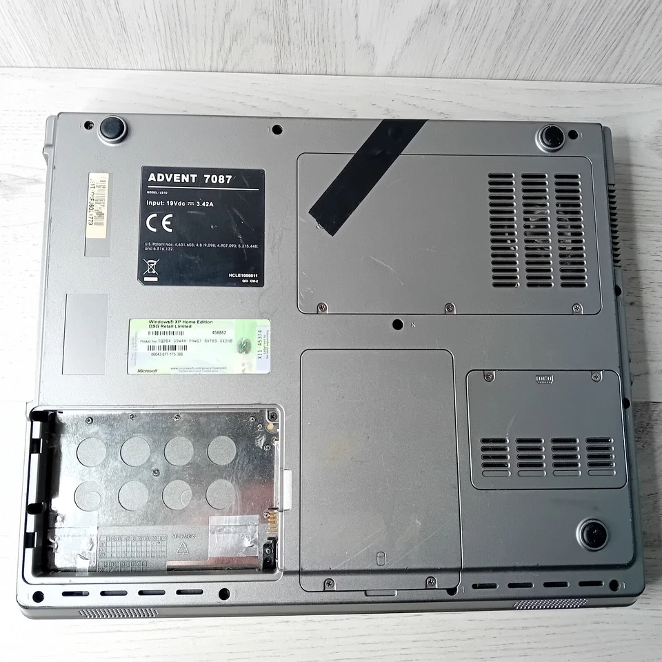 ADVENT 7087 LAPTOP - NOT TESTED FOR SPARES OR REPAIRS FOR PARTS - V.RARE - Image 4 of 4