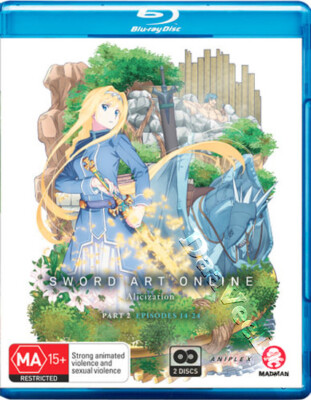 Sword Art Online Alicization (Part 2, Episodes 14-24) NEW Blu-Ray