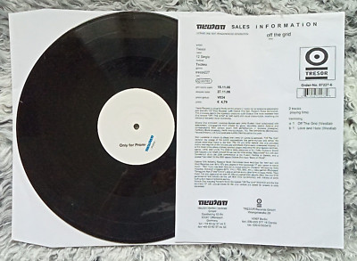 OCTAVE ONE Feat. RANDOM NOISE GENERATION Off The Grid 12'' TEST PRESS UK Techno