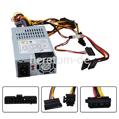PSU Flex ATX Shuttle 24P+4P+IDE+3 SATA FSP270-60LE 270W Mini 1U Server Netzteil