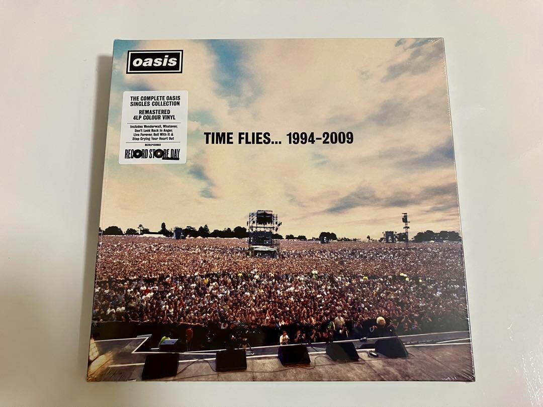 Oasis Time Flies 1994-2009 RSD 2025 Vinyl 4LP Low Number Box | eBay