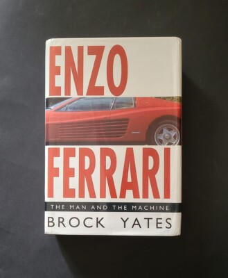 Enzo Ferrari: The Man and the Machine; Brock Yates; Exlibris; Doubleday