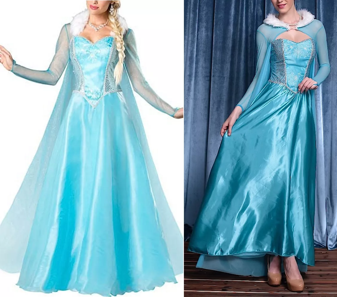 Elsa vestito deals carnevale