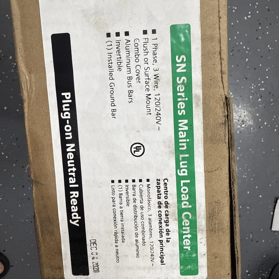 Siemens Centro de Carga Principal Enchufable Natural Ready Serie SN 30 Espacios 225 A SN3048L Foto 4 de 4