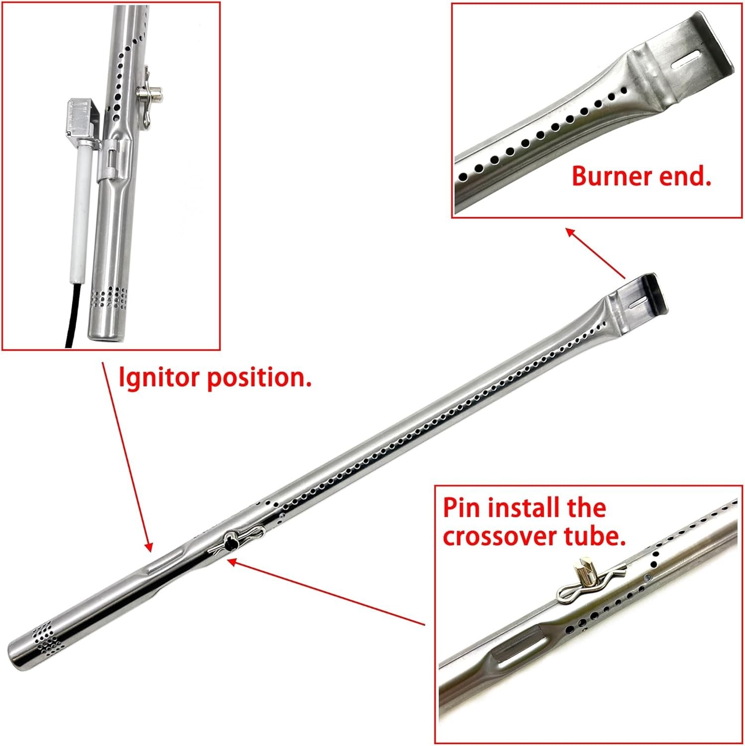 Direct Store DG273 Replacement for Charbroil Performance Tru Infrared 3 Burner 4