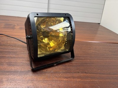 Lava Party Wall Mountable Amber Flashing Strobe Light Model 1814 Tested