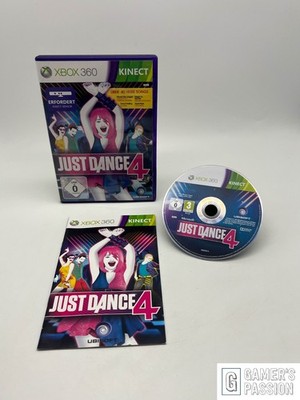 Just Dance 4   Microsoft Xbox 360   Zustand sehr gut   CIB   OVP   getestet