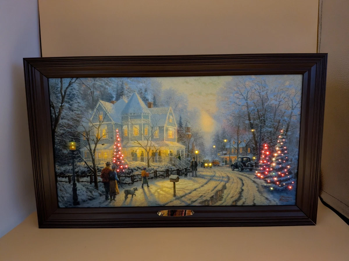 Thomas Kinkade Holiday Gathering In Art Prints for sale | eBay