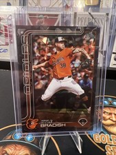 2025 Topps Series 2 Kyle Bradish #449 Black Diamante Foil 1/10 First On Print