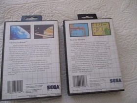 15 SEGA MASTER SYSTEM Games - Complete w/Manuals - Tested
