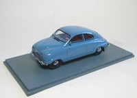 Saab 92B (Blue) 1958 In Ovp 1:43 Neo