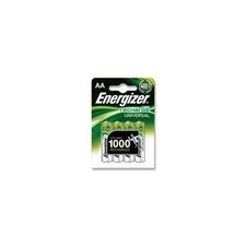 RECHARGEABLE BATTERY, NIMH 1300MAH AA  PACK 4 , ENERGIZER , 626831 7.57 per battery