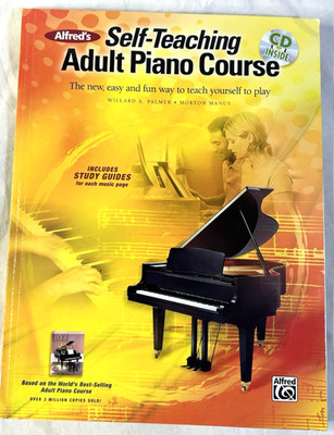 Self-Teaching Adult Piano Course (Book, CD) by Palmer, Willard  Manus Like NEW