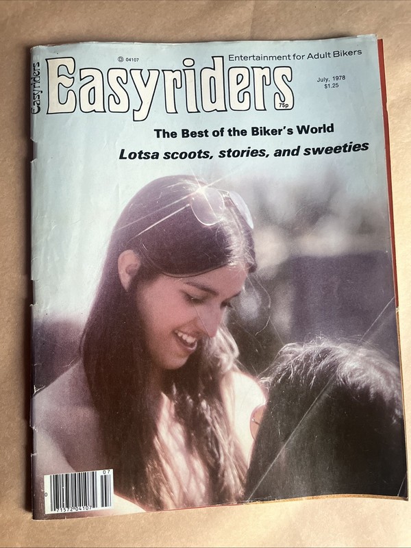 Easyriders Magazine July 1978 #61 Harley  Motorcycle W David Mann Centerfold
