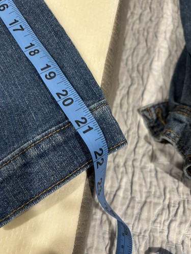 Children's Place Girls Jean Jacket Denim Jacket Girls Size XL 14 Darkwash - Picture 5 of 6