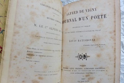 Vigny Alfred De (Alfred De Vigny) Tagebuch Eines Dichters