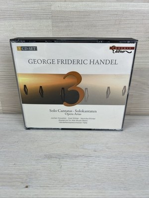 G F Handel: Solo Cantatas: Akademie Fur Musik, Berlin (Phoenix Ed, 3 CDs, 2009)