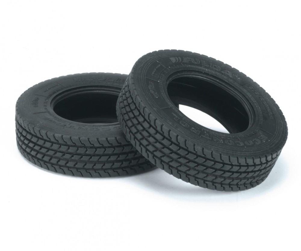 Carson 500907014 - 1:14 Fulda Ecocontrol Drive Tires (2) - New