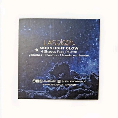 LASplash Cosmetics Moonlight Glow  4 Shades Face Palette