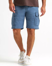 Wrangler Cargo Shorts Men's Five Star 10" w Stretch Above Knee Blue CHOOSE SIZE