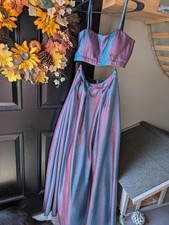 Windsor Two-Piece Formal Dress Set Purple Blue Iridescent. Size 11