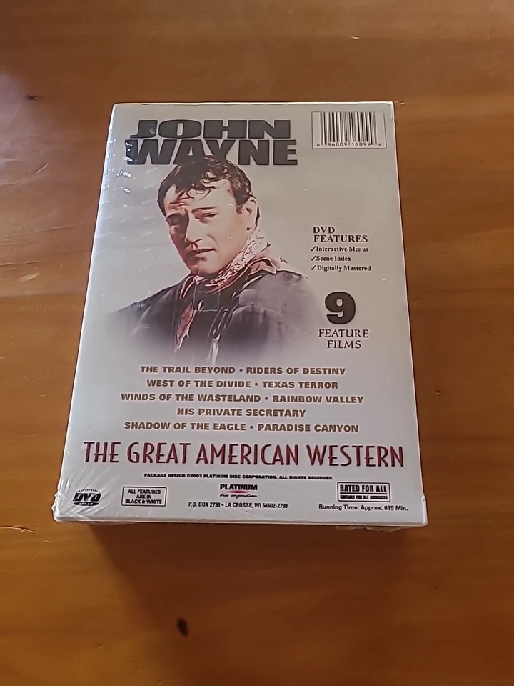 John Wayne - The Great American Western (DVD, 2003, 9 Feature Films) - Image 2 of 2