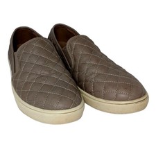 Steve Madden Encentrcq Womens Gray Faux Leather Sneakers - Size 9