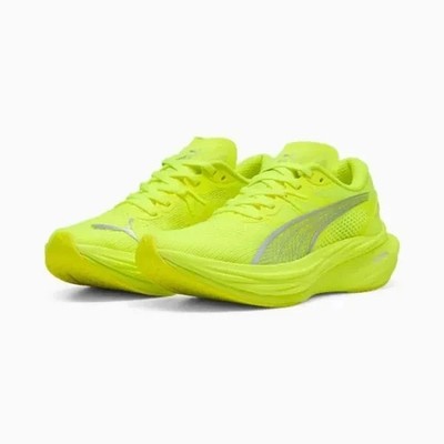 Puma WMNS Deviate Nitro 3 Yellow Alert Puma Silver 309708-12 Women's Size oki02