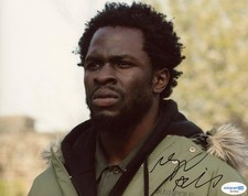 Gbenga Akinnagbe "The Wire" AUTOGRAPH Signed 'Chris Partlow' 8x10 Photo C ACOA Gbenga Akinnagbe "The Wire" AUTOGRAPH Signed 'Chris Partlow' 8x10 Photo C ACOA