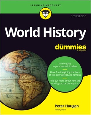 WORLD HISTORY FOR DUMMIES by Peter Haugen Paperback Self Help Business
