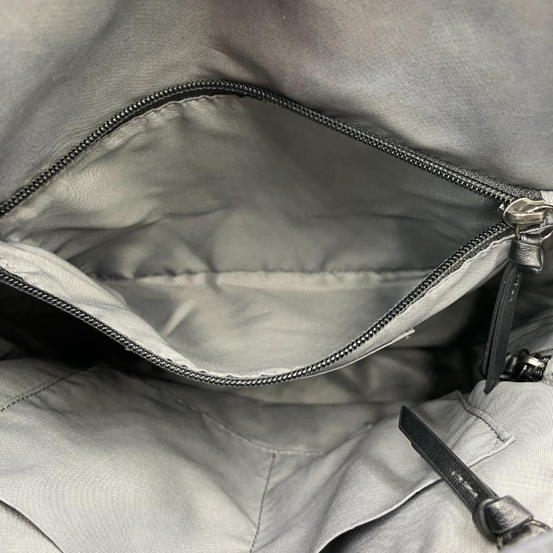 TUMI Backpack DEVOE Meadow Pattern Nylon Black - image 13