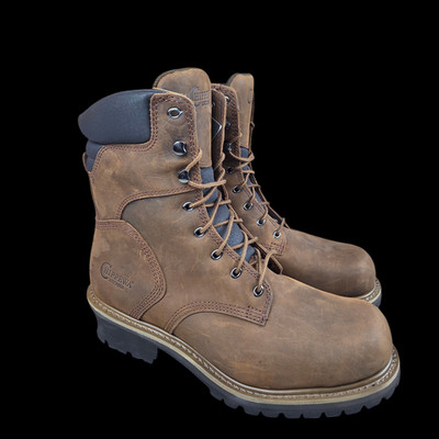 CHIPPEWA Hador 8'' Steel Toe 400g Insulated Logger Boots Men's Size 11.5 XW NEW