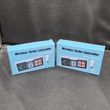 2X Wireless Turbo Nintendo Controller NES Classic Edition New Needs Batteries