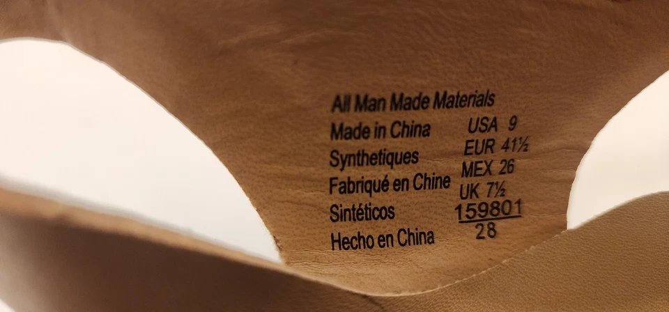 Lindas sandálias Brash - Tamanho 9 - Bronzeado - Wedge - Imagem 3 de 3