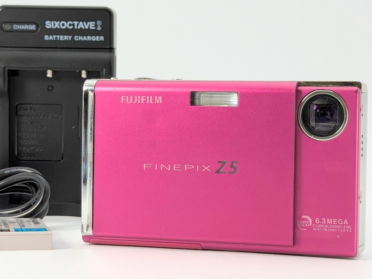 Fujifilm FinePix Z5fd Pink Compact Digital Camera w/ XD Card