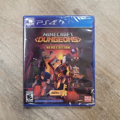 Minecraft Dungeons Hero Edition PS4 PlayStation 4, 2020  Fast Shipping 