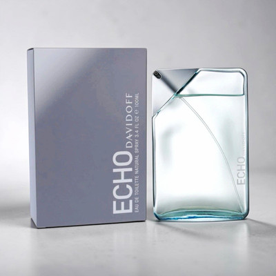 Davidoff Echo Eau de Toilette Natural Spray Regular Size 3.4 fl oz / 100 Sealed