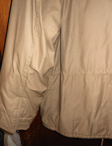 ROTHCO QUILTED KHAKI FIELD JACKET COAT No Size Tag CHEST 60 (Probably 2X) - Picture 16 of 19